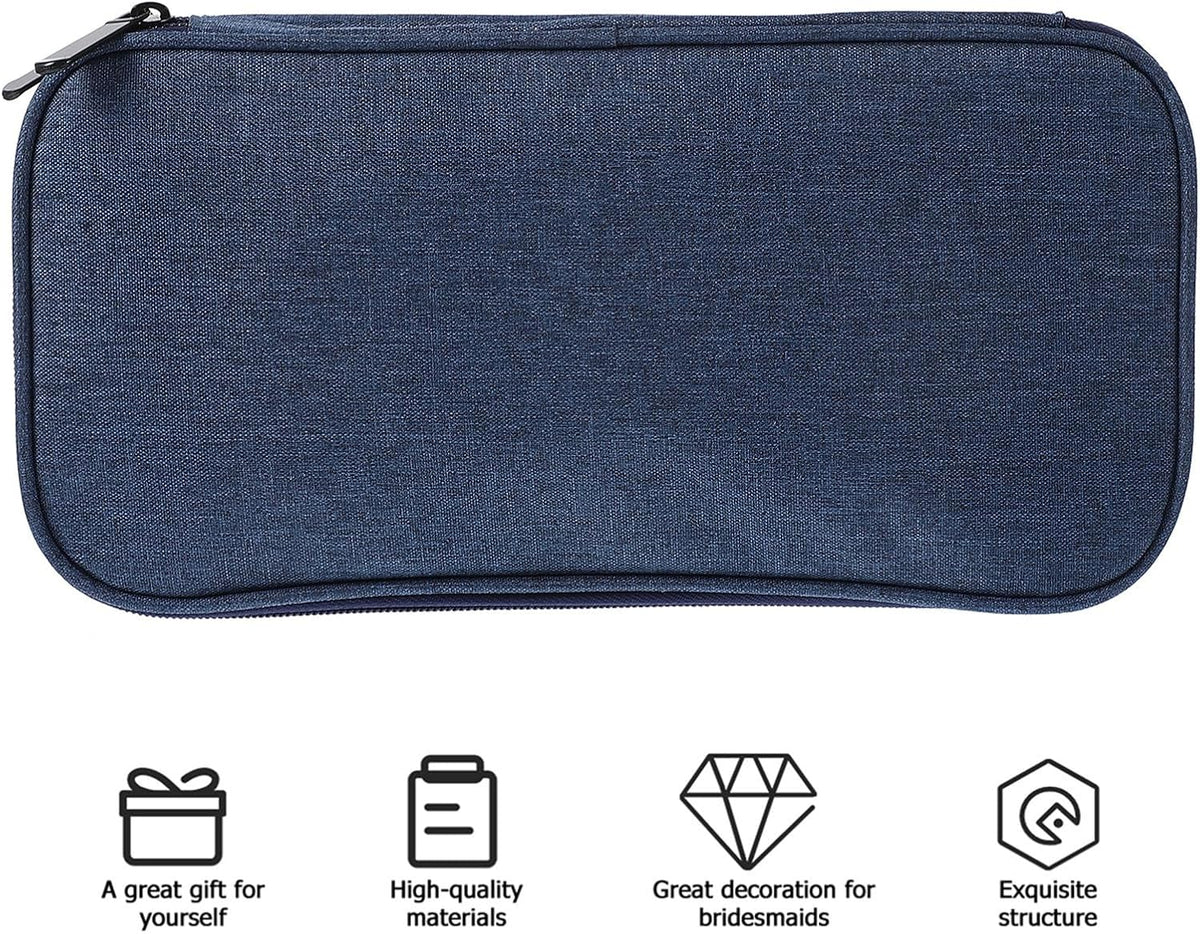 Knitting Needles Pouch Empty Bag Organizer for Crochet Hooks and