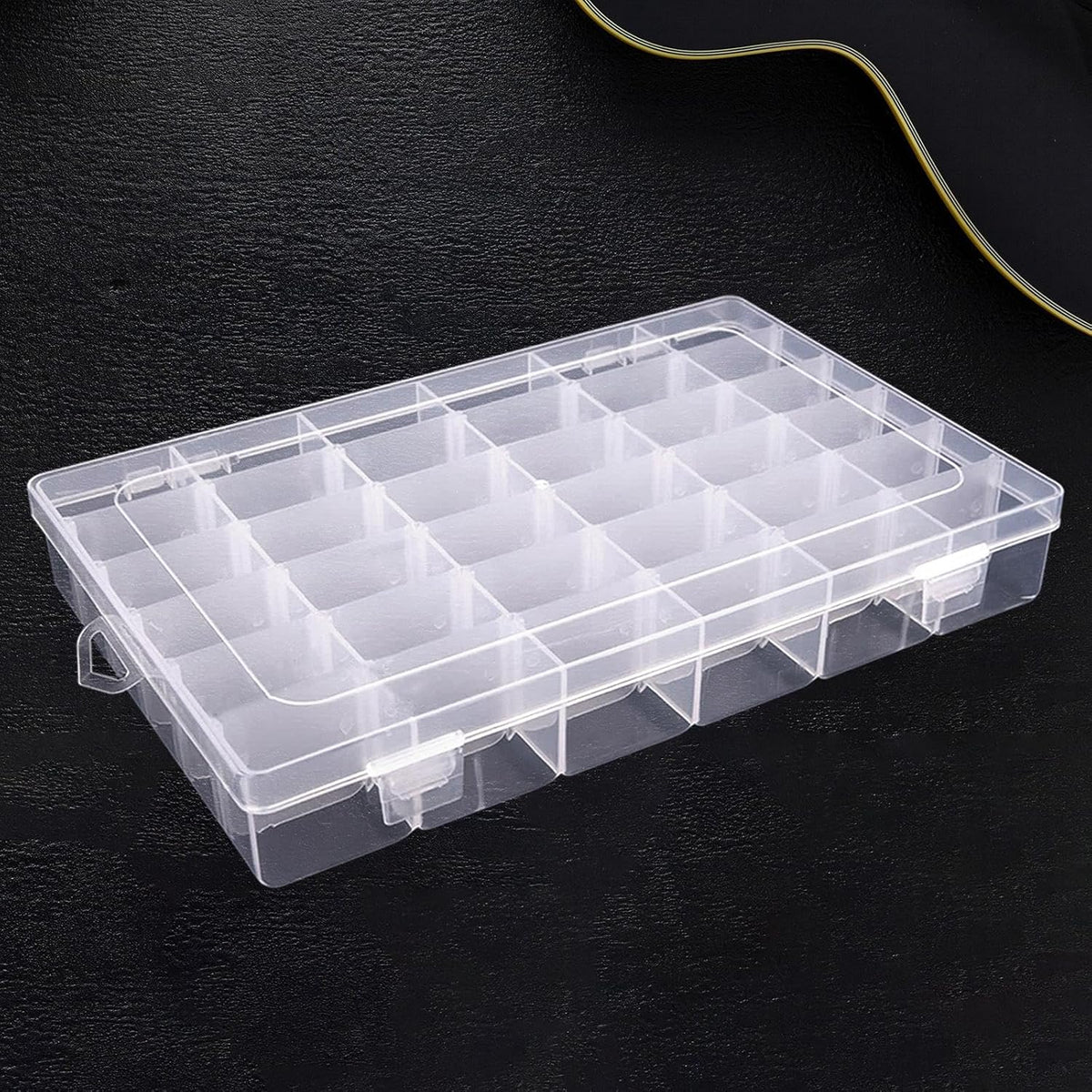 Thread Storage Box Empty Threads Spools Box Grids Embroidery Jewelry
