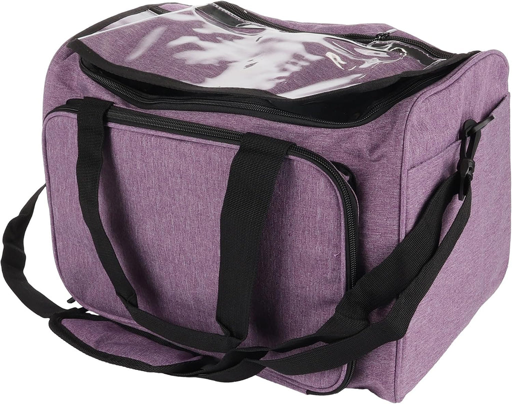 JubileeYarn Rectangular Fabric Yarn Storage Tote Bag - Purple - 1 Bag