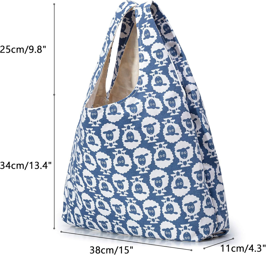 YARWO Crochet Yarn Bag, Knitting Needle Tote Bag for Crochet