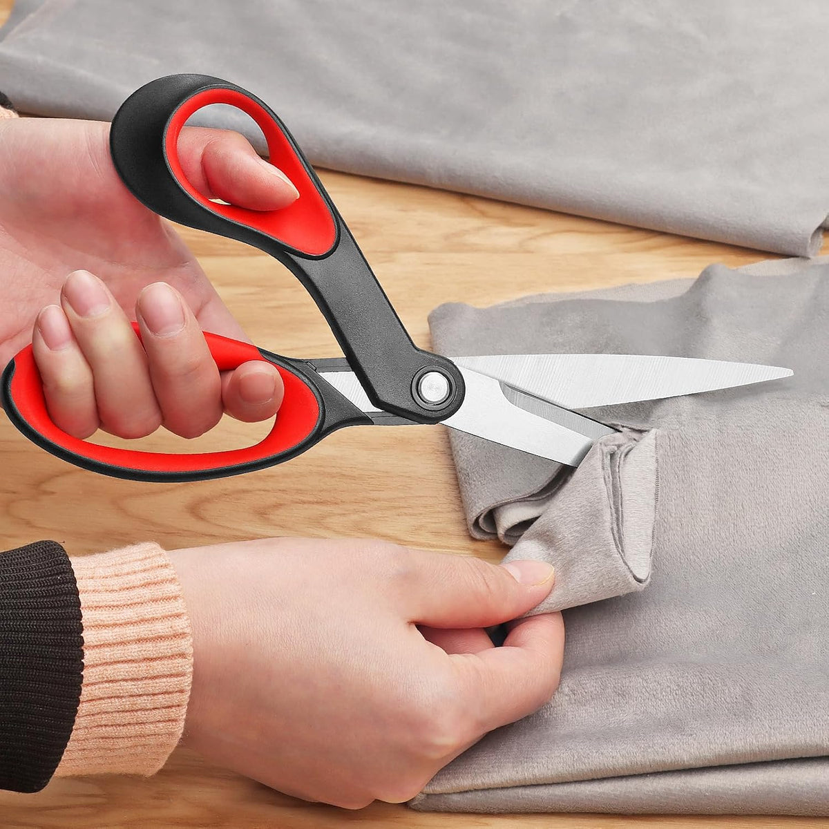 Asdirne True Left Handed Fabric Scissors, Heavy Duty Multi-Purpose