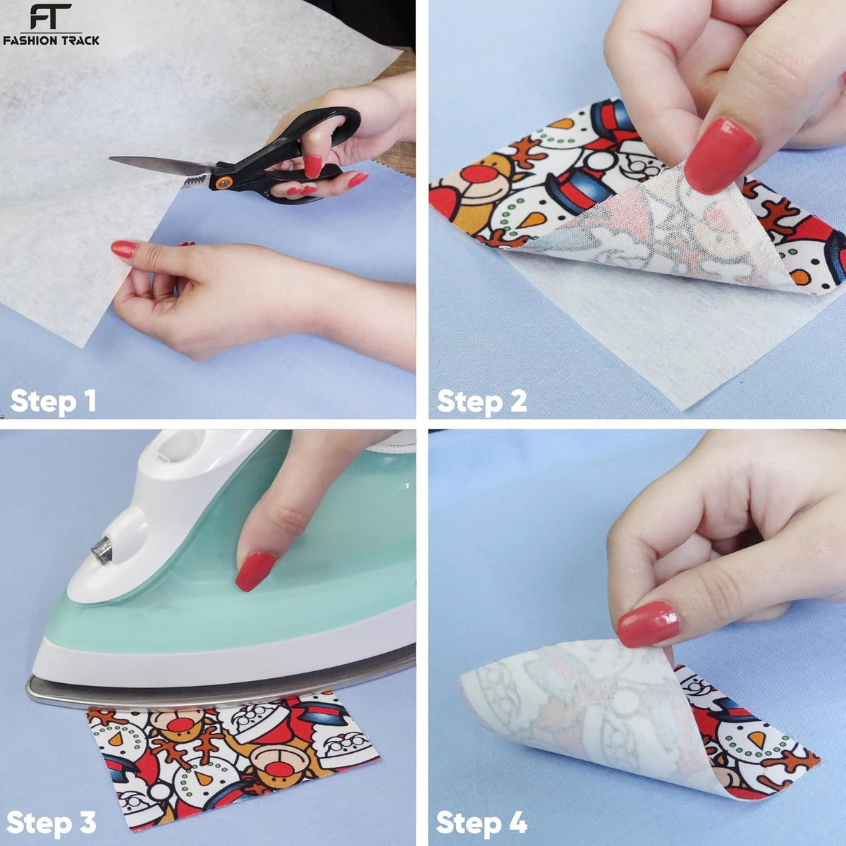 Fashion Track Medium Weight Iron-On Fusible Interfacing