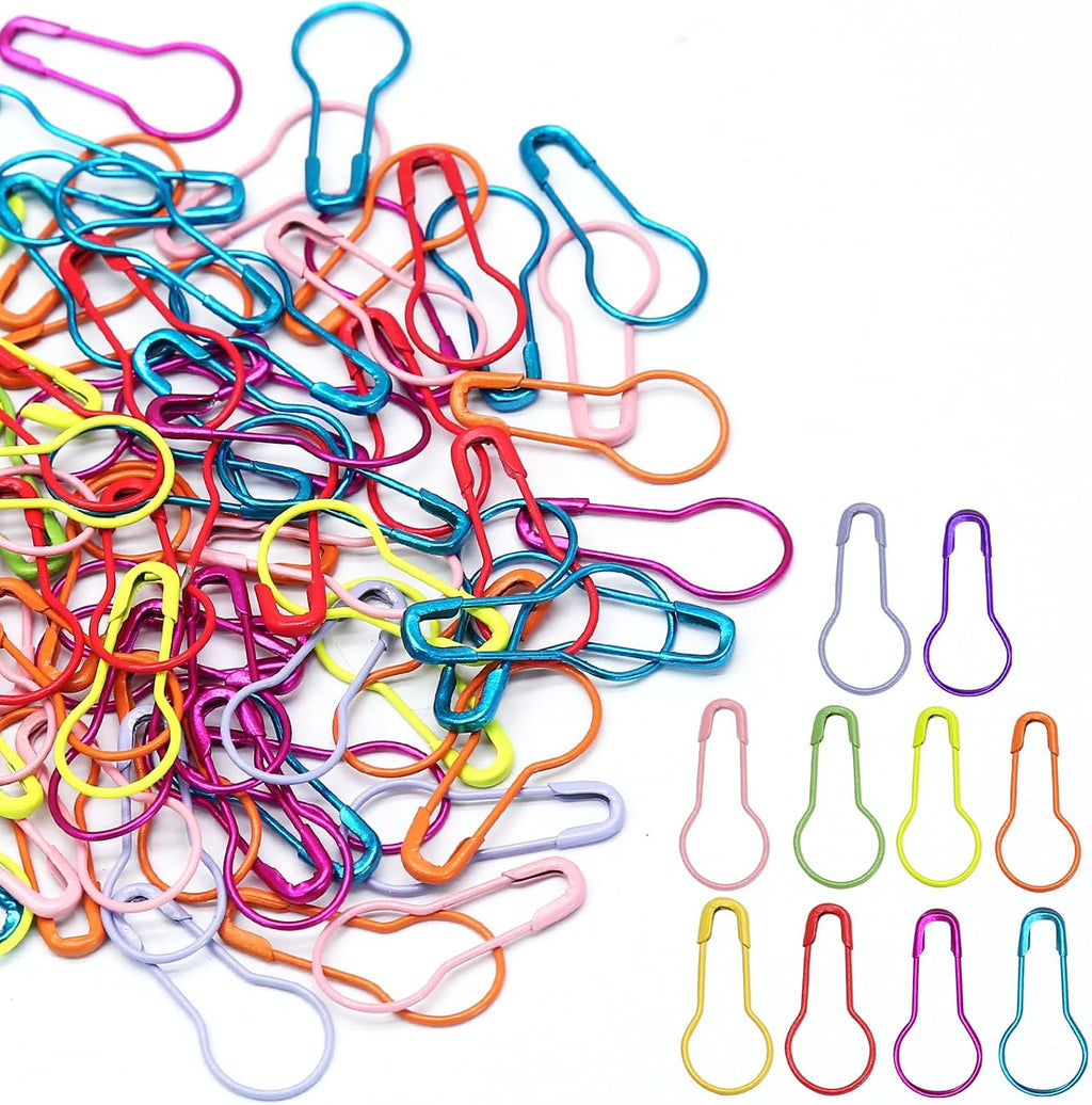 320 Pieces Safety Bulb Pins Metal Gourd Pin Set