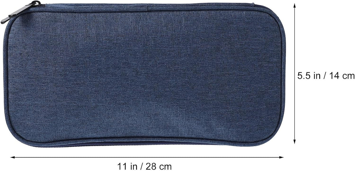 Knitting Needles Pouch Empty Bag Organizer for Crochet Hooks and