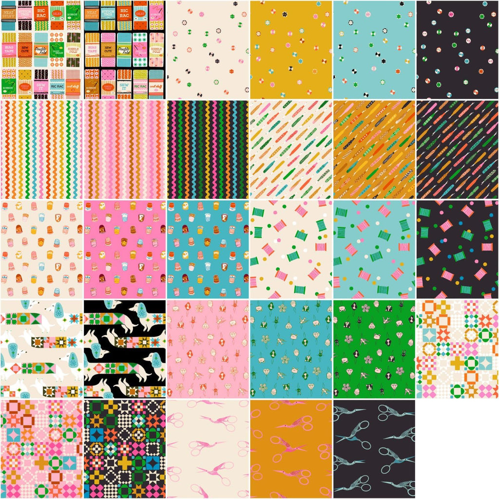 Ruby Star Society 1-800-Notion 29 Fat Quarters Moda Fabrics RS5207FQ