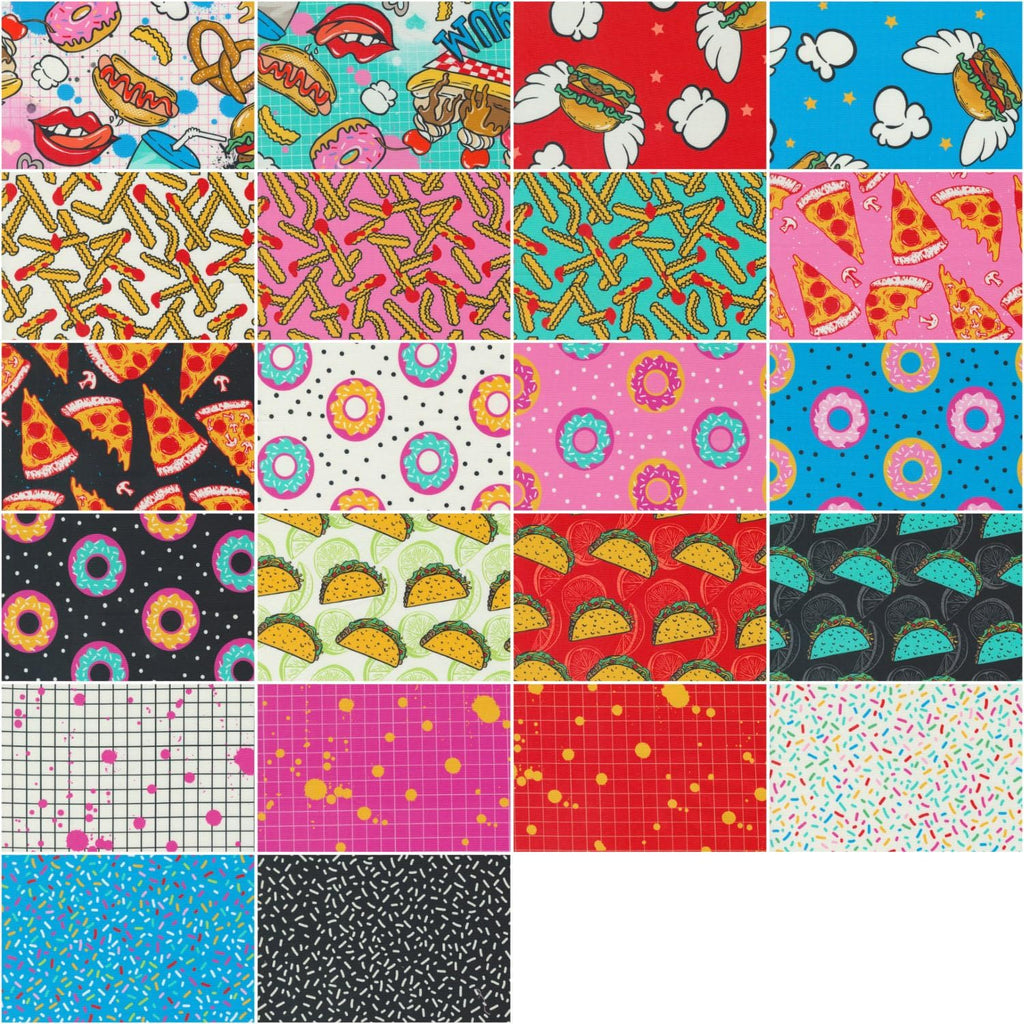 Moda Fabrics Snack Shack Fat Quarter Bundle by Crystal Manning 11940AB
