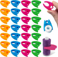 100pcs 4 Colors Silicone Sewing Bobbin Holder Clips