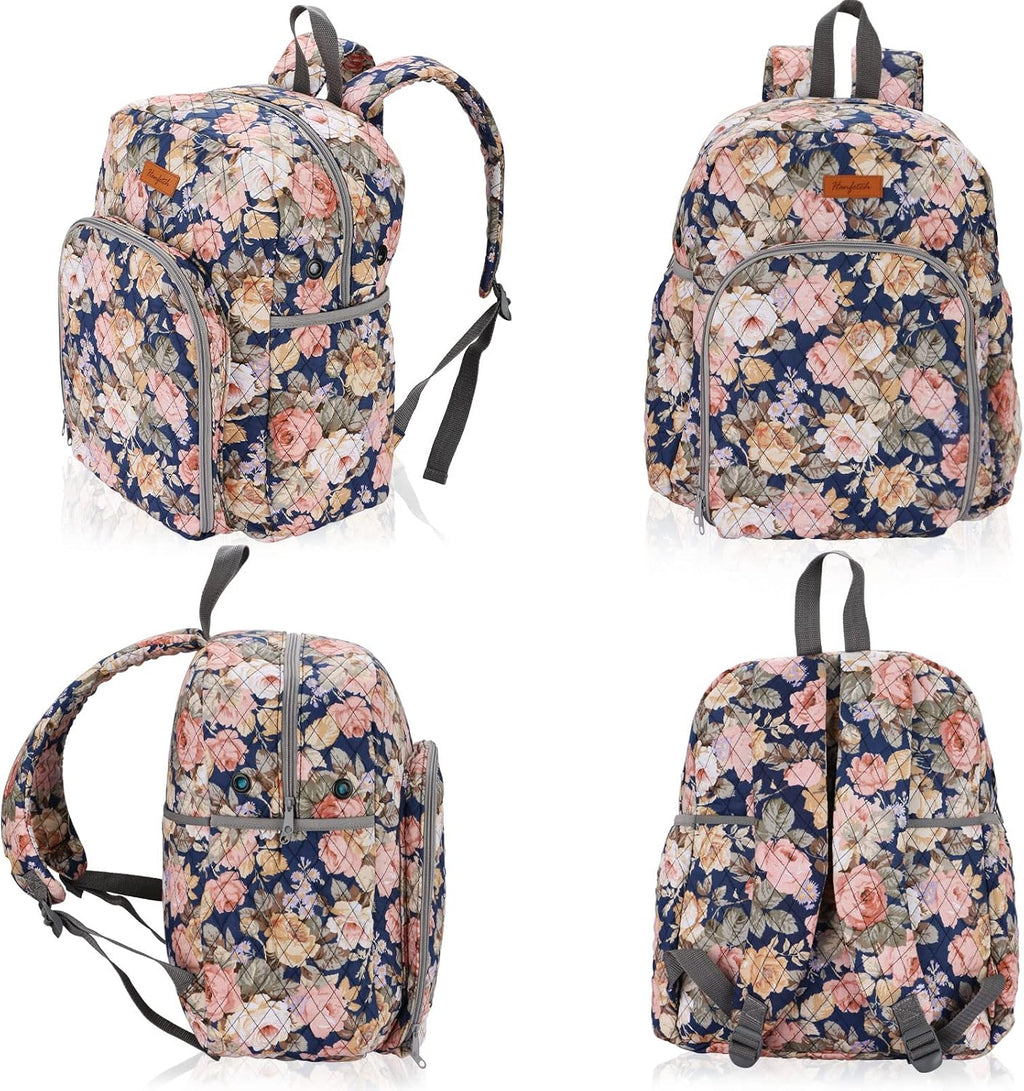 Yarn Storage Organizer Knitting Bag Backpack Large size with Grommets