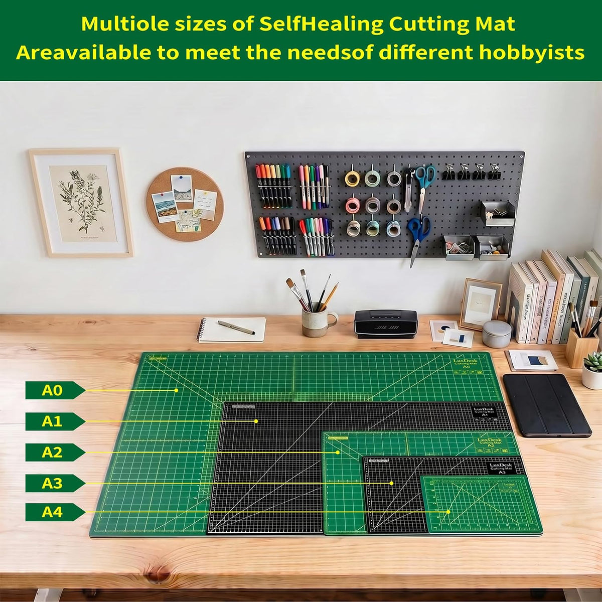 Large Self-Healing Sewing Cutting Mat 36 x 48 in / A0 Quilting Cutting
