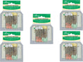Clover Flower Head Pins Boxed, 100 Per Pack (Set of 5)