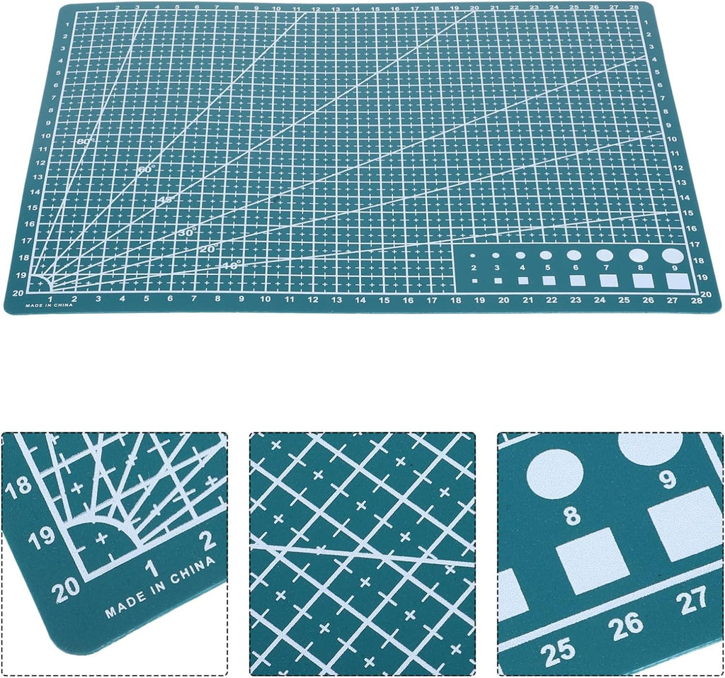 Cabilock Self Healing Cutting Mat A4 Double Sided Craft Cutting Board