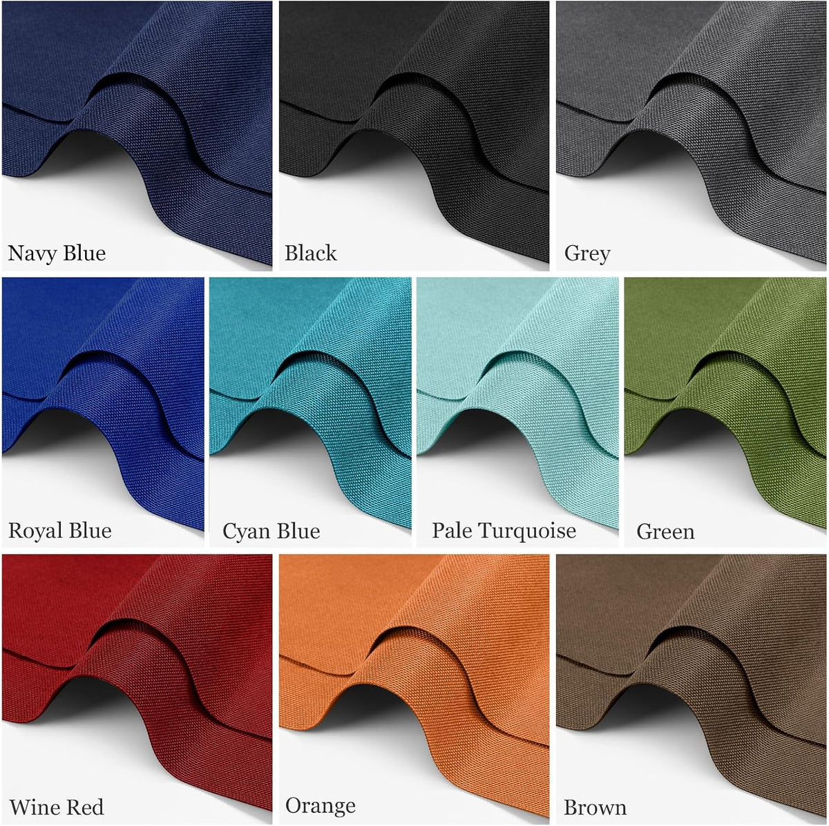 OTOEZ 600D Waterproof Canvas Fabric by The Yard, Fade & UV Resistant