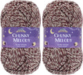 JubileeYarn Chunky Melody Yarn - Purple Haze - 2 Skeins