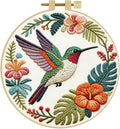 LACHLAND Embroidery Kit for Experienced Stitchers Hummingbird DIY