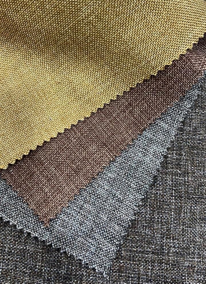 Luxurious Jute Finish Furnishing Fabric for Upholstery, Chair, Sofa