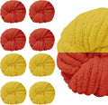 SUNTQ 8 Pack Assorted Chunky Yarn - Bulky Thick Chenille Fluffy Yarn