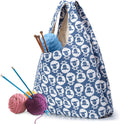 YARWO Crochet Yarn Bag, Knitting Needle Tote Bag for Crochet