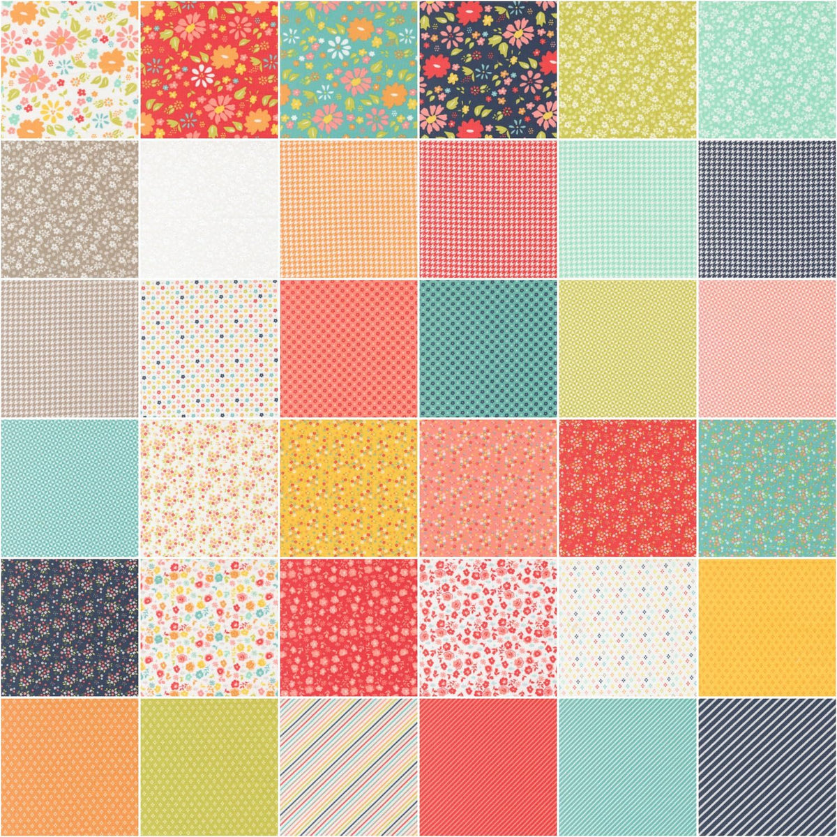 Delightfully Yours Charm Pack by Sherri and Chelsi 5” Precut Fabric