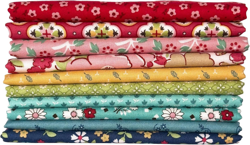 Mercantile Fat Quarter Bundle (10 Pieces) by Lori Holt for Riley Blake