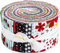Lori Whitlock Little Ladybug Rolie Polie 40 2.5-inch Strips Jelly Roll