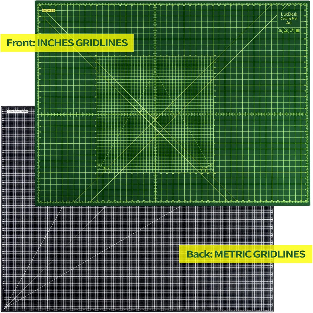 Large Self-Healing Sewing Cutting Mat 36 x 48 in / A0 Quilting Cutting