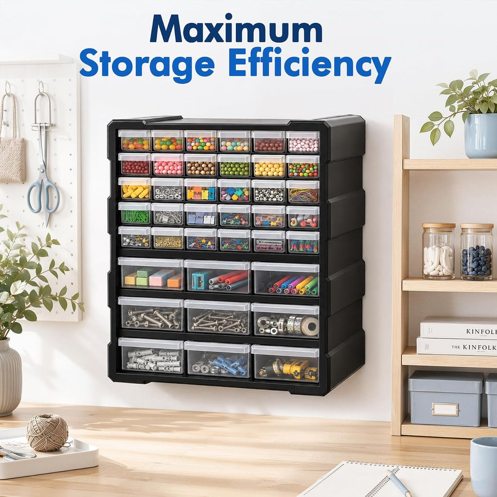 Drawer Organizer Craft Organizers and Storage with Dividers Labels