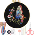 ERKOON Embroidery Kit for Beginners Adult, Cross Stitch Set Include