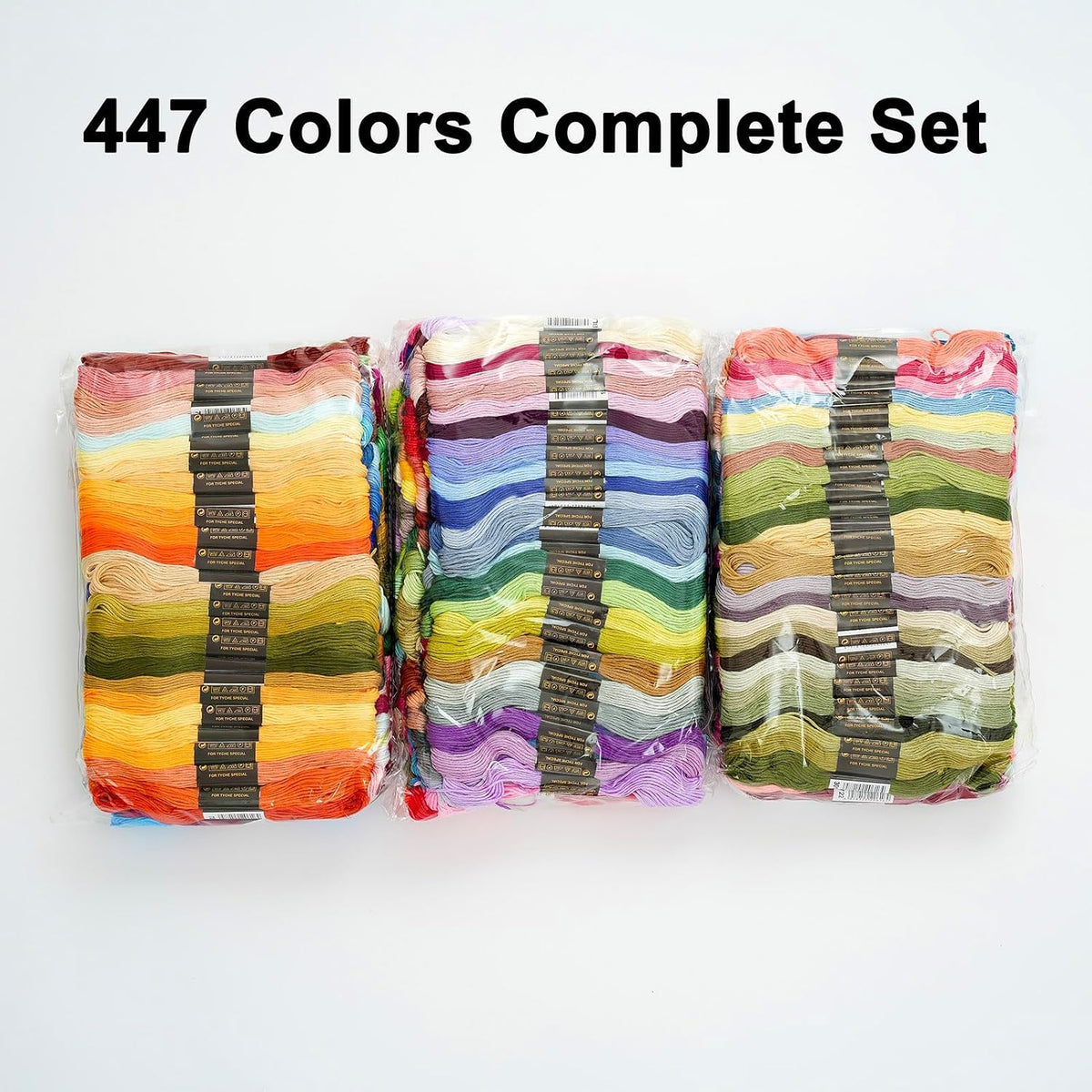 447 Colors Embroidery Floss Complete Set, Friendship Bracelet String