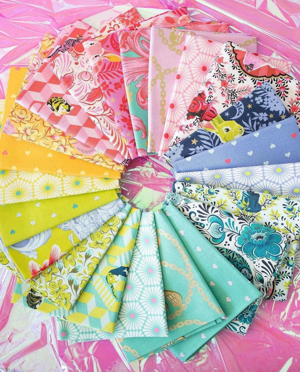 Besties Fat Quarter Bundle (22 Pieces) by Tula Pink for FreeSpirit