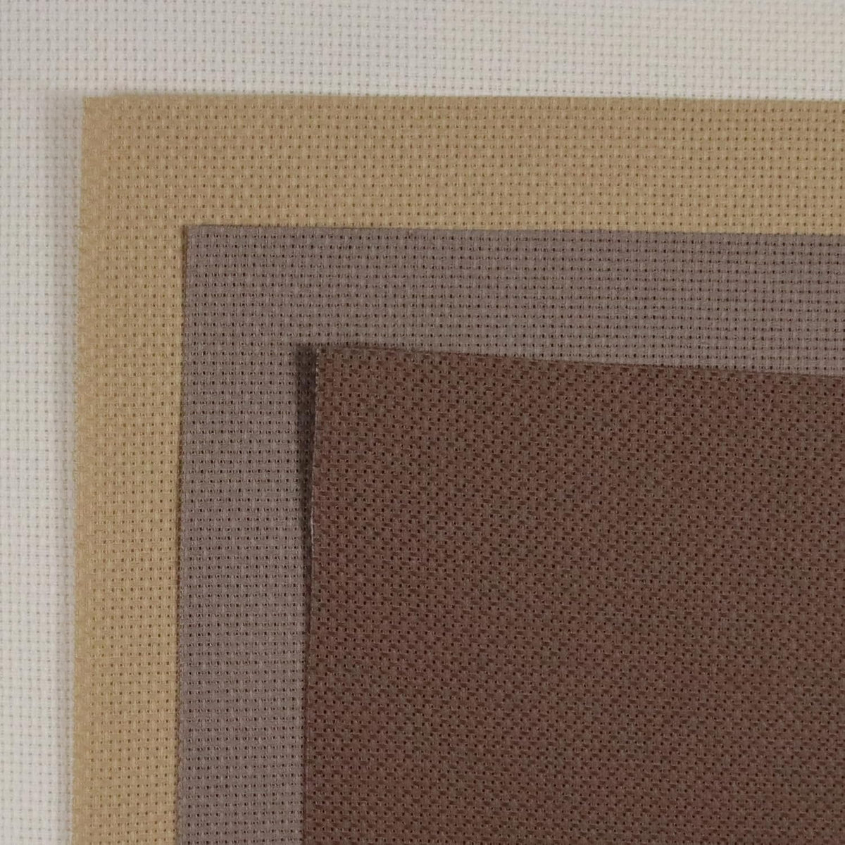 KCS 4 pc of 15" x 18" (38cmx45cm) 14 Count Cotton Aida Cloth Cross