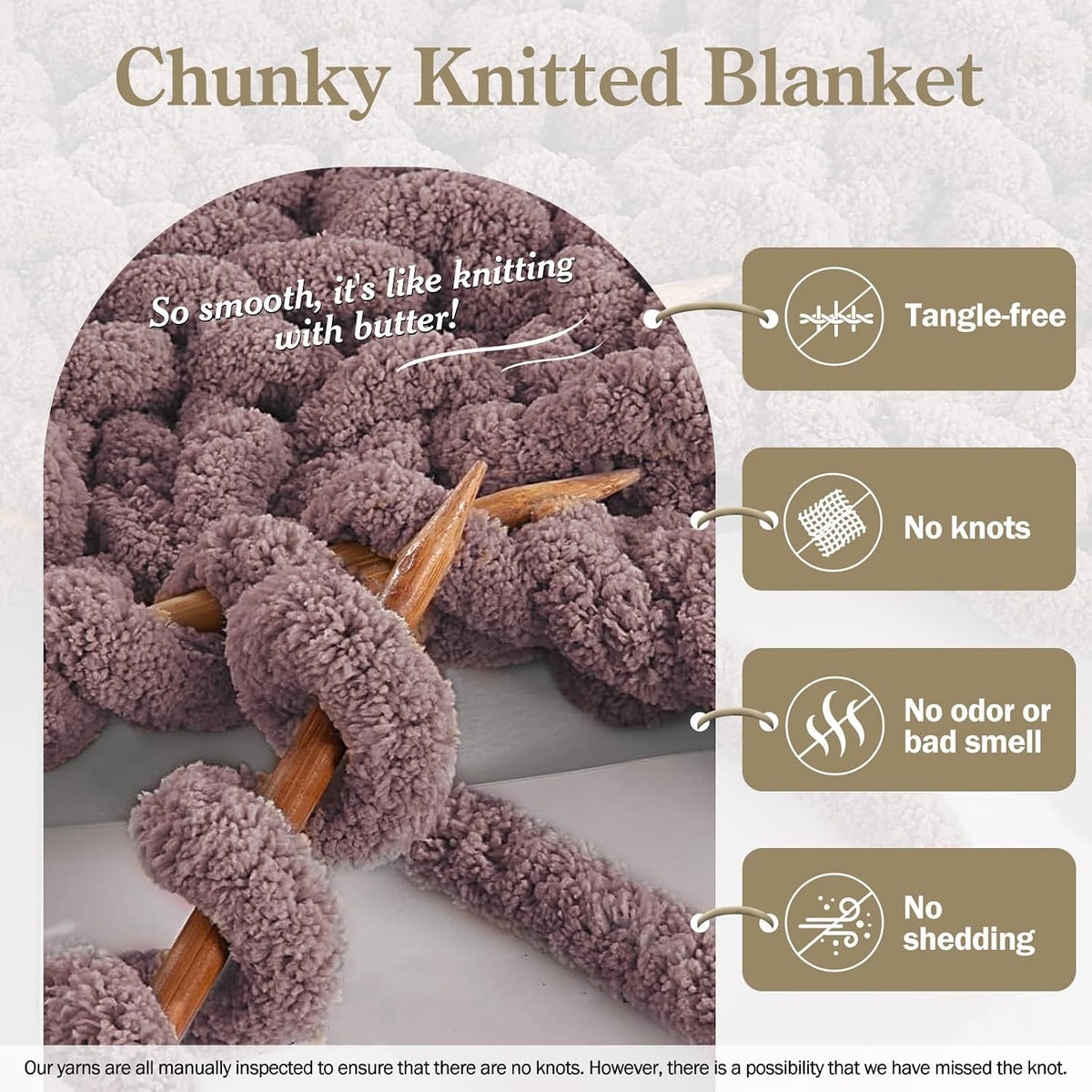 Roan Rouge Chunky Chenille Yarn for Crocheting and Hand Knitting