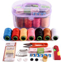 TORMEN Sewing Kit with Needle and Thread, 10-Piece Large Storage Box
