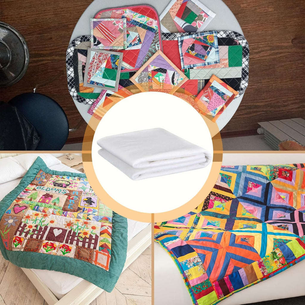 45" X 60" Premium Fusible Quilting for Batting One-Sided Adhesive
