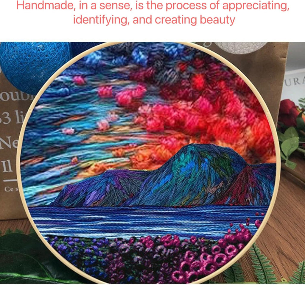 JRYYR Friendship Gifts Beginner Embroidery kit for Adults,Embroidery