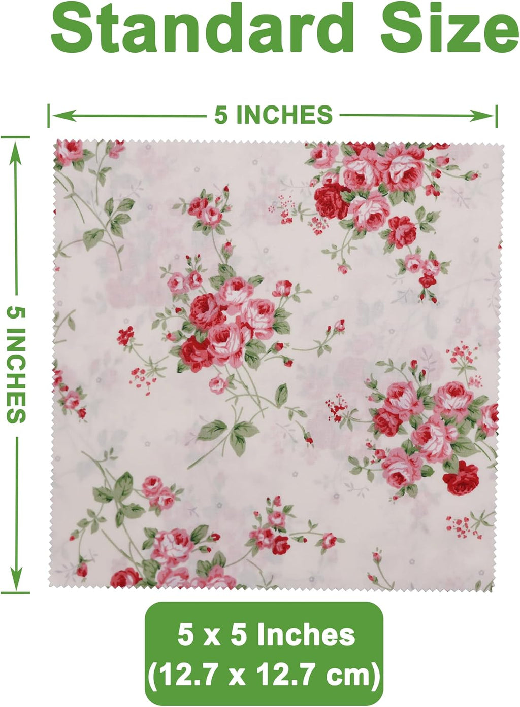 84 pcs 5" Charm Squares - Charm Packs for Quilting 5 inch - 5x5 inch