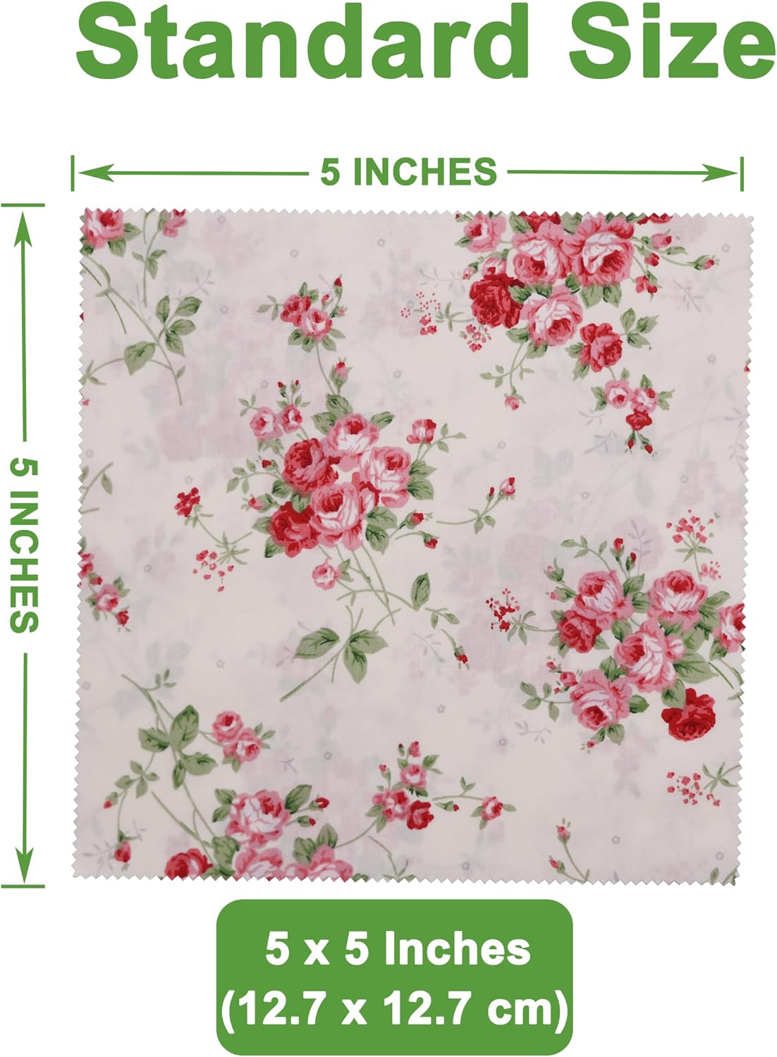 84 pcs 5" Charm Squares - Charm Packs for Quilting 5 inch - 5x5 inch