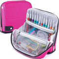 Crochet Hook Case, Stand-Up Crochet Hook Organizer for Hooks up to 7"