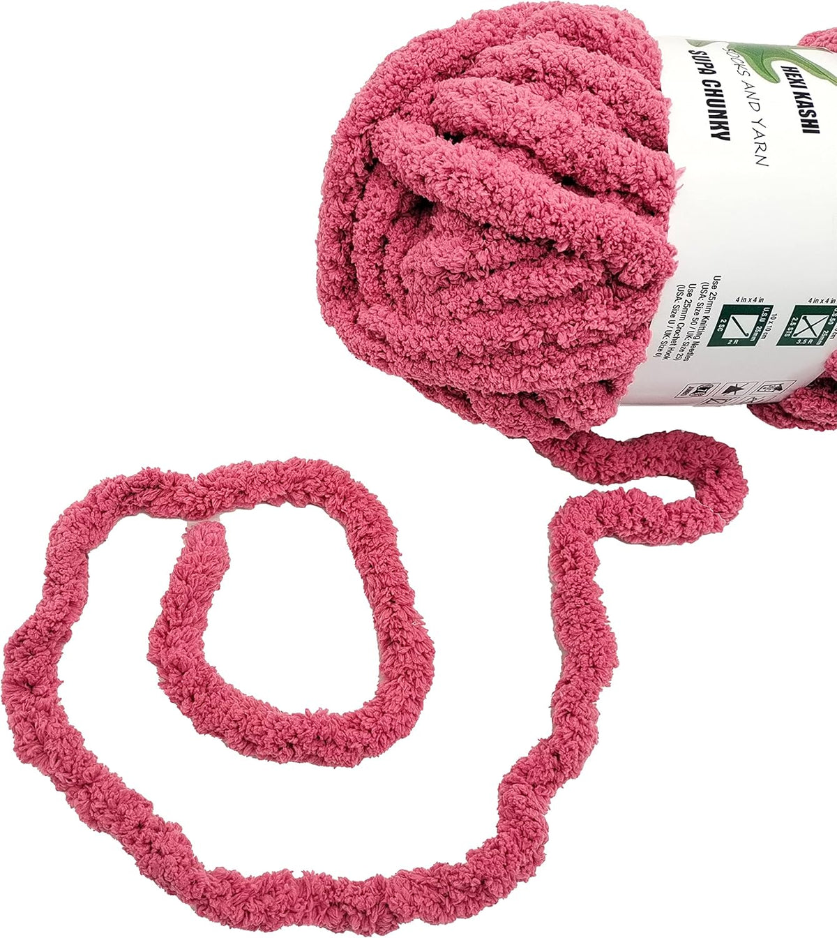 DDL&HEXI 2 Park Super Chenille Chunky Yarn,Blanket Making Kit,Jumbo