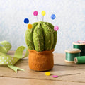 Wizardi Felt Sewing Kit for Adults - Cactus Pin Cushion
