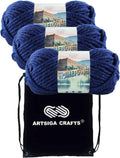 Lion Brand Yarn Hometown 135-109 Fort Worth Blue
