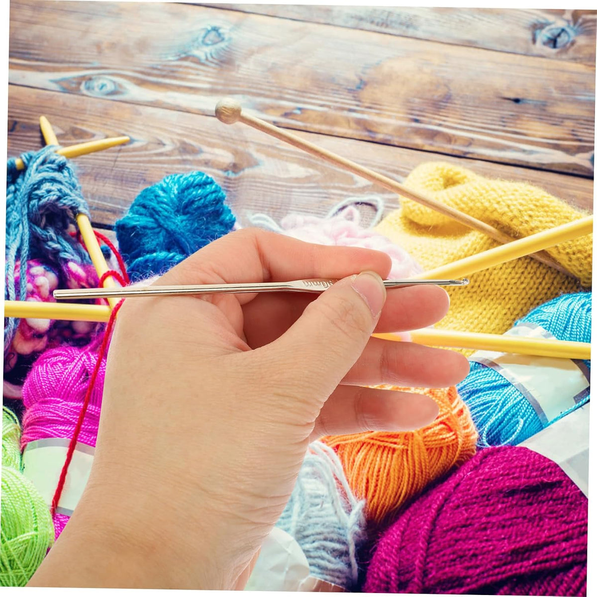 Crochet Hooks for Craft Enthusiasts, Stainless Steel 3 Sets Winter