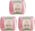 #3 Lace Combed Yarn 3pk-3×40g/131YdsQuartz Pink