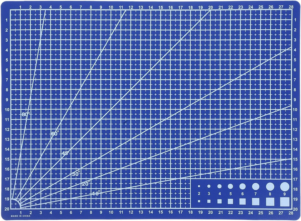 Double Sided Cutting Mat A4 for Sewing and Quilting