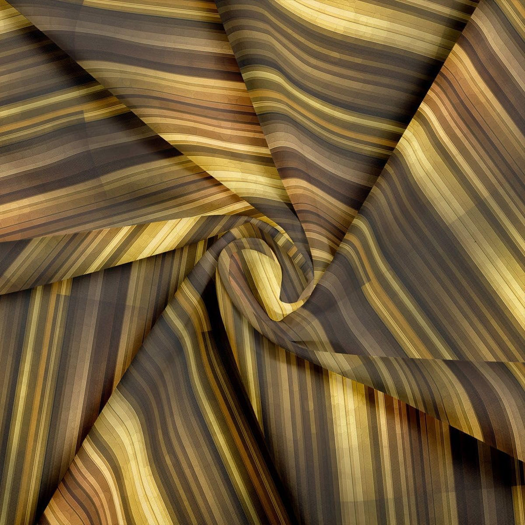 jejeloiu Stripes Geometric Cotton Fabric by The Yard 1 Yard