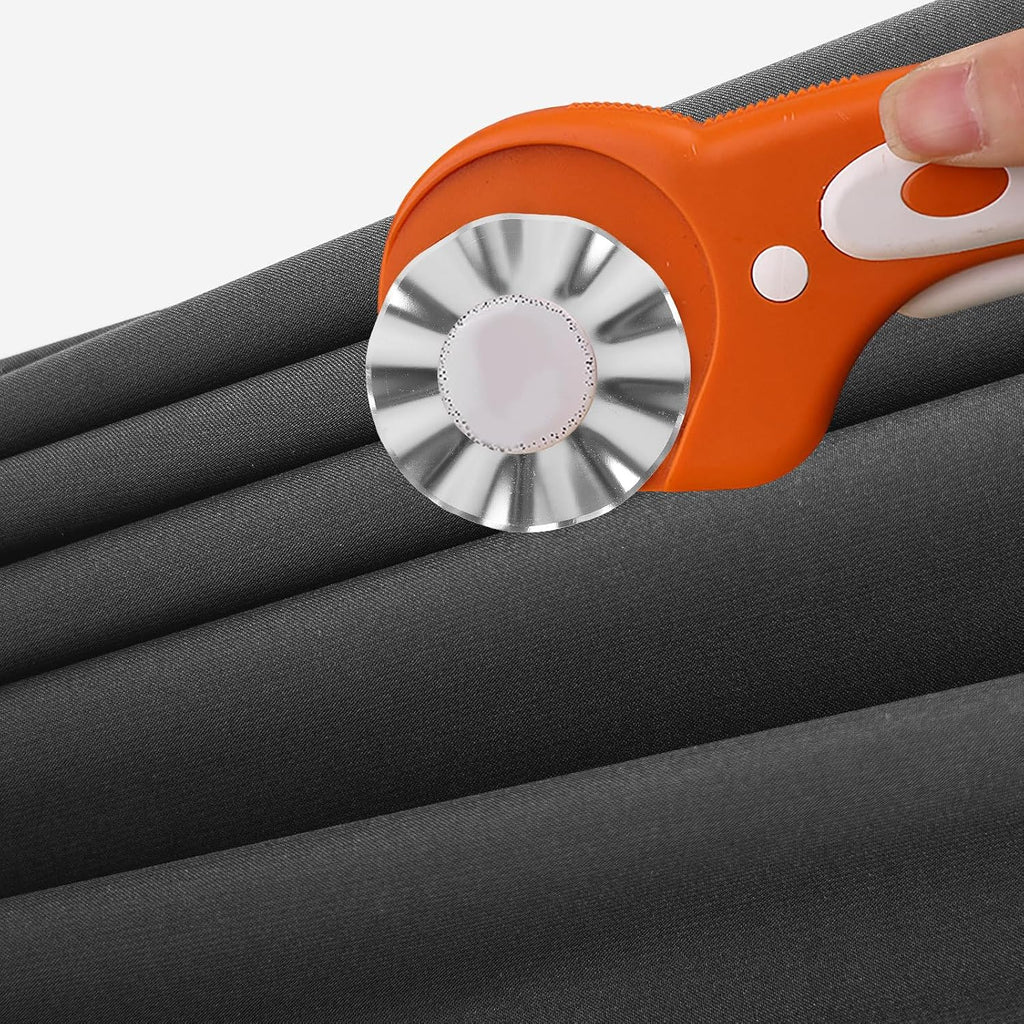 5pcs Rotary Cutter Blades for Fabric, Stainless Steel 45mm Replacement