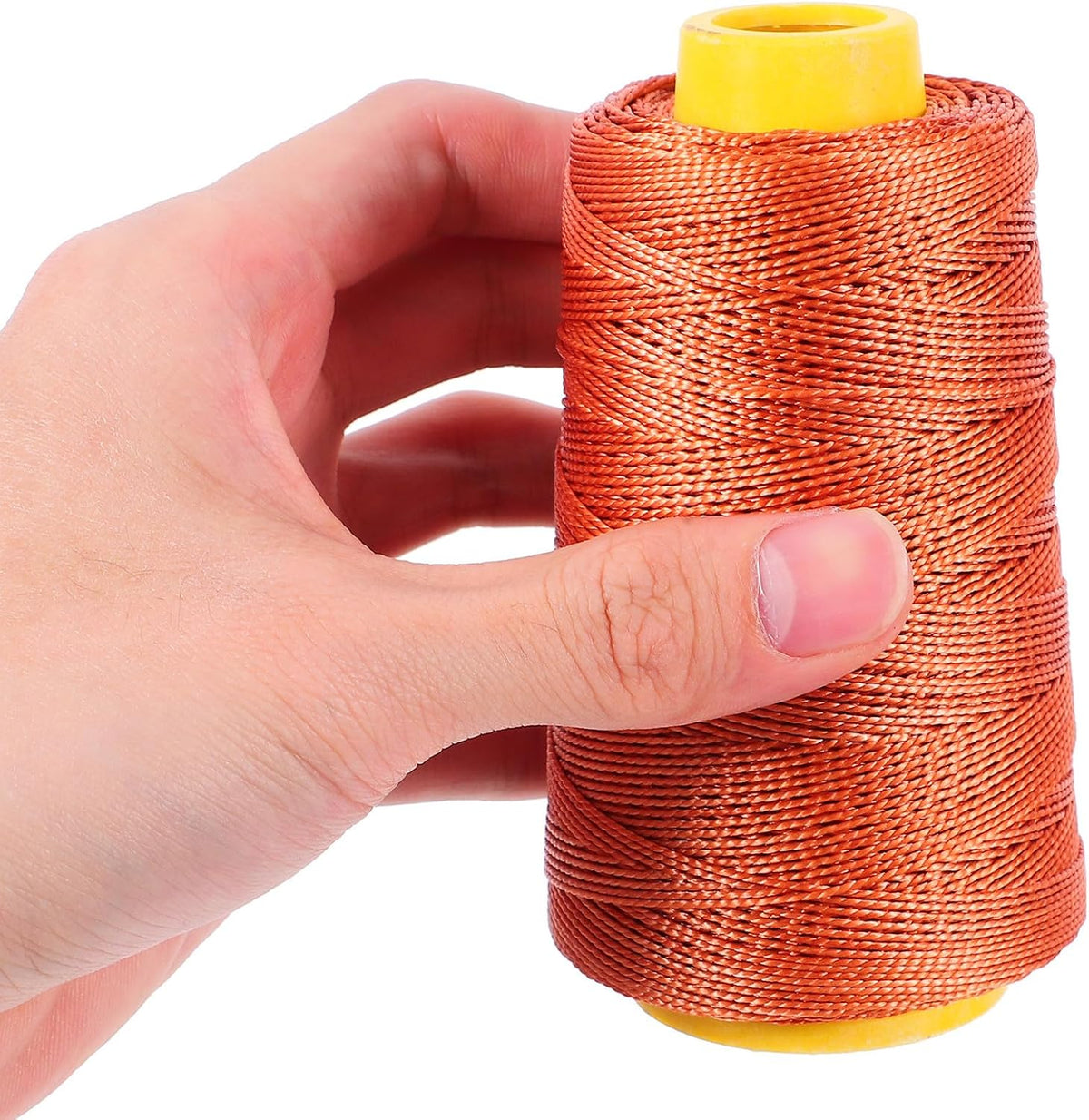 Sewing Thread Roll Bookbinding Leather Repair Brown Nylon for Hand