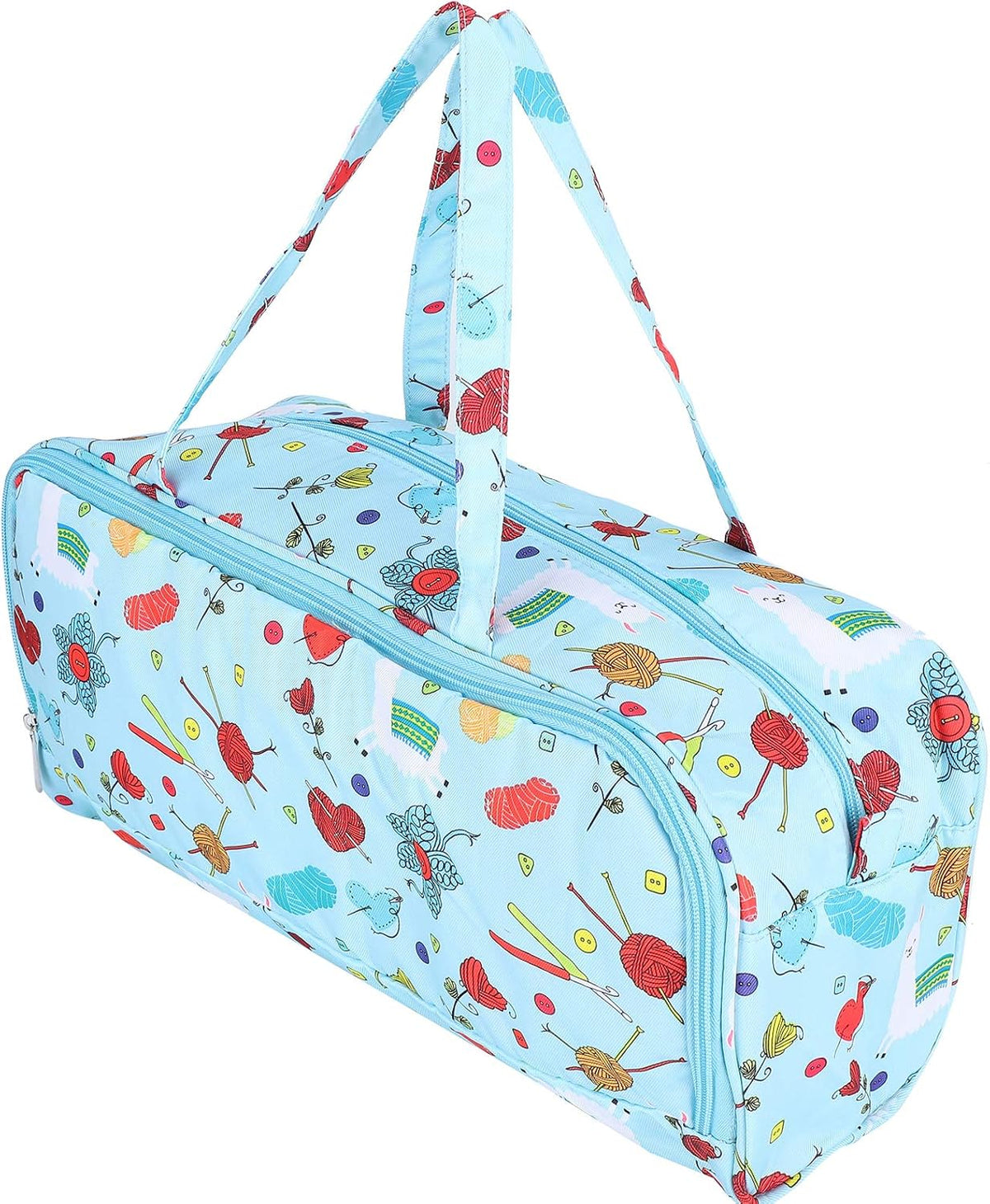 Knitting Bag Travel Yarn Storage-Tote Bag Organizer for Yarn High