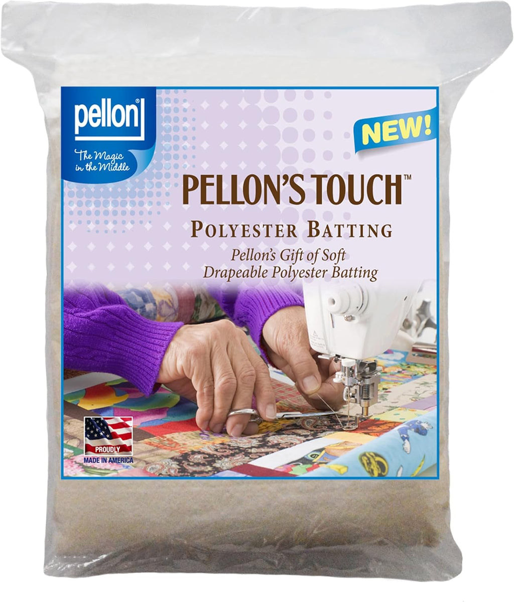 Pellon Poly Batting Queen 81inx96in White