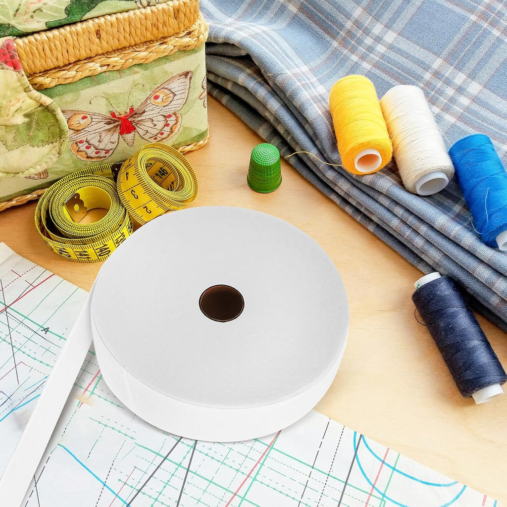2 Rolls Nonwoven Batting Roll for Quilting Crafting and Sewing