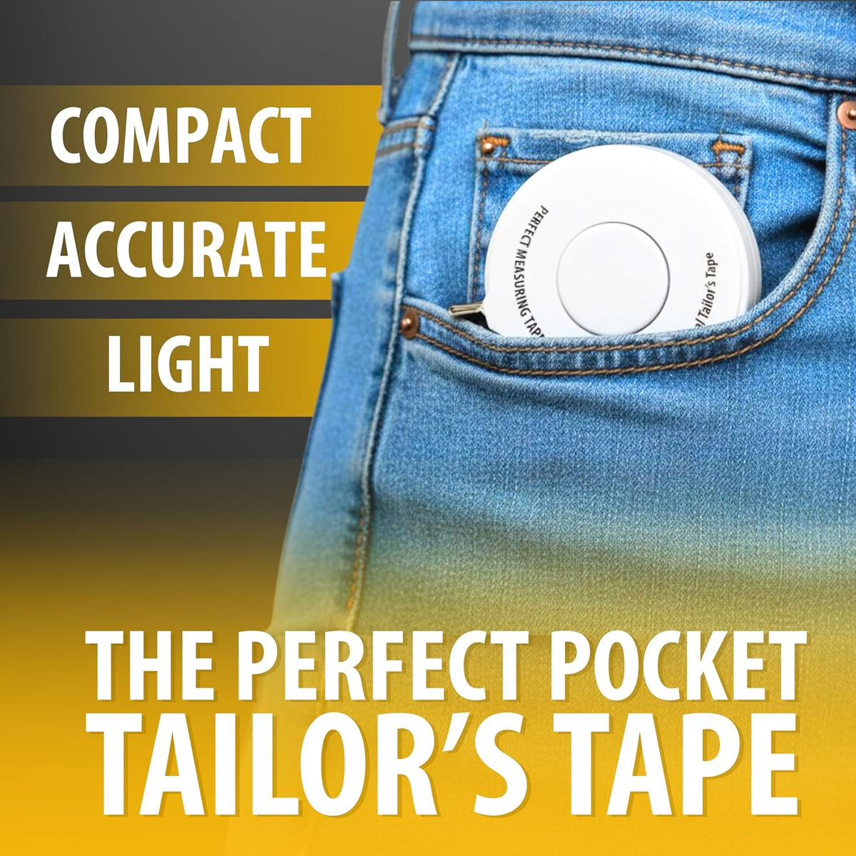 Perfect Measuring Tape - Premium Retractable Tailor’s Tape Measure &